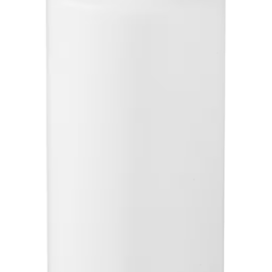 Bougie cylindrique blanche de 19 cm